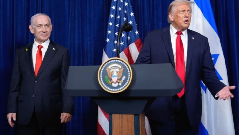 Benjamin Netanyahu y Donal Trump se reunirán en Estados Unidos. Foto: AP foto/Alex Brandon.