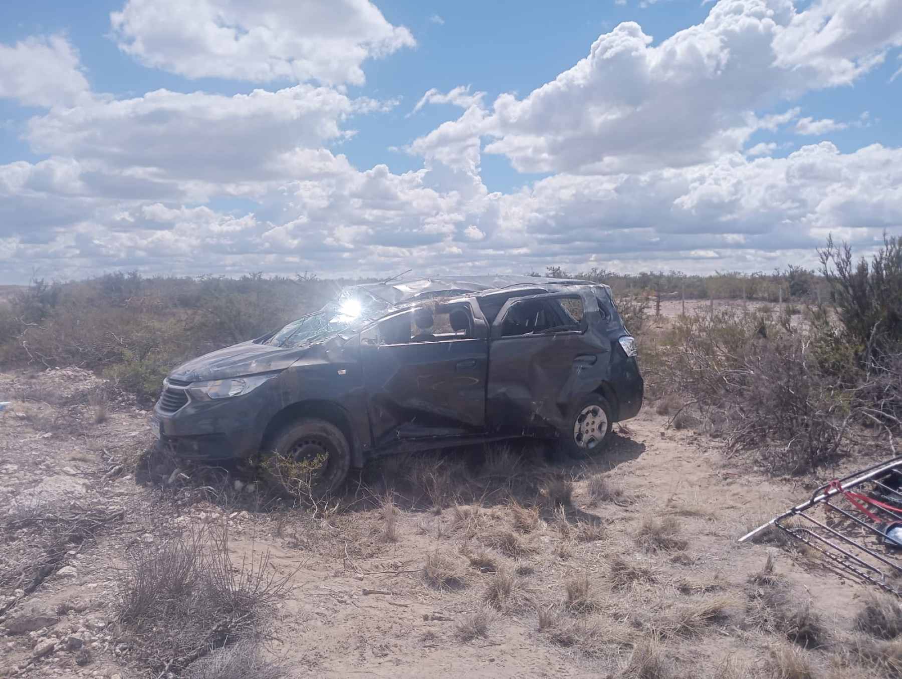 Un herido grave por un vuelco sobre la Ruta 2: volvía con su familia de ...