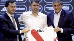 River presentó a Chacho Coudet en conferencia de prensa: «Mi obsesión es hacer mejor a cada jugador»