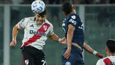 Huevo Acuña: apuntado por la salida de Gallardo, pero titular en el River de Escudero