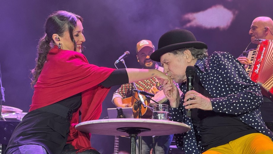 Pura química. Mara y Joaquín, en escena, divertidos y cómplices de las risas.