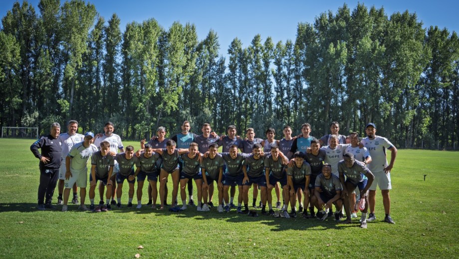 La ilusión de Rincón antes del partido con San Lorenzo.
