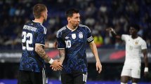 Imagen de Argentina derrotó 2-1 a Mauritania en La Bombonera con goles de Enzo Fernández y Nico Paz