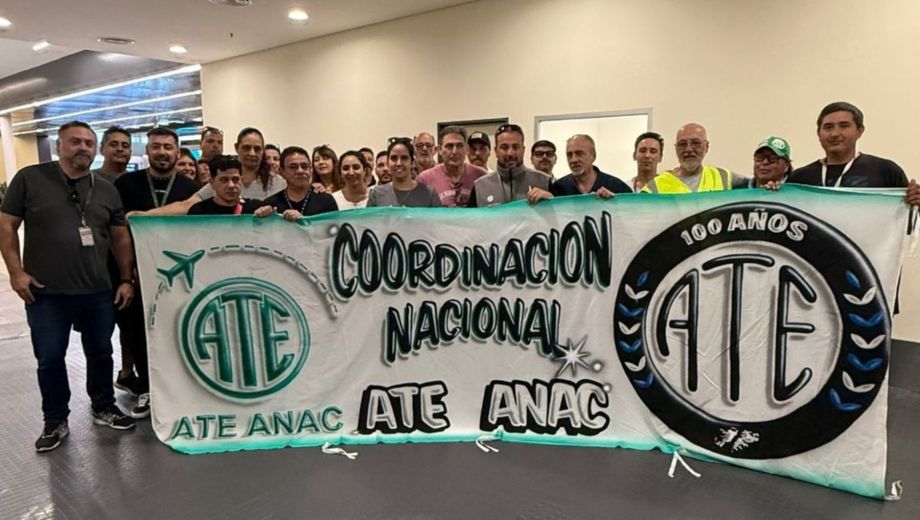 Asambleas de ATE-ANAC anunciaron la posibilidad de paros en aeropuertos (Foto: gentileza)