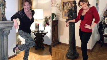 Así es la casa de Andrea del Boca: diseño vintage con esculturas y reliquias