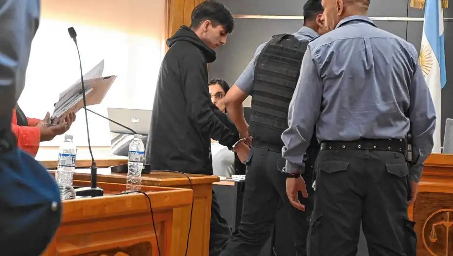 Rodrigo Borg está imputado como autor del homicidio de Tomás Alarcón ocurrido el 8 de marzo pasado, en Bariloche. (foto Alfredo Leiva)