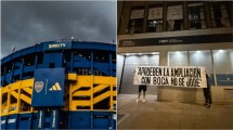 Imagen de Aparecieron pancartas por la ampliación de la Bombonera: “Con Boca no se jode”