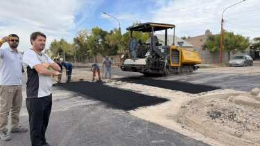 Obras en Cipolletti: el plan histórico de 500 cuadras avanza en el barrio Las Calandrias