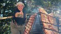 Imagen de De Misiones a Pehuenia: la asadora campeona que fusiona el chipá con la trucha
