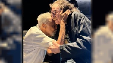 Charly García, Gilberto Gil y un emblemático encuentro en el Movistar Arena