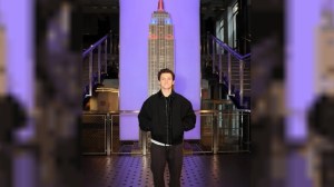 Tom Holland encendió el Empire State por el tráiler de Spider-Man: Brand New Day