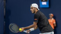 Imagen de Francisco Cerúndolo y su costumbre en Miami: jugar los cuartos de final