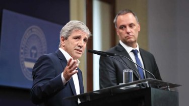 Tras la polémica, Luis Caputo defendió a Manuel Adorni: «Lo banco a muerte»