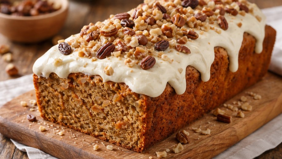 Bizcocho de zanahoria sin azúcar. Imagen generada con IA.