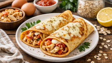 Sin trigo y sin lácteos: la receta fácil de panqueques saludables que se volvió viral