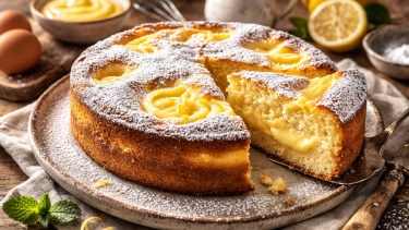 Cómo hacer torta nua: el bizcocho italiano esponjoso con crema pastelera