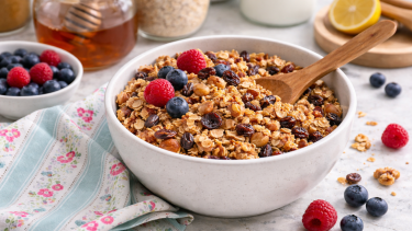 Granola casera: la receta fácil, crocante y saludable para el desayuno o la merienda