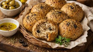 Cómo hacer pancitos de orégano y oliva sin gluten: receta fácil para hacer en casa en 30 minutos