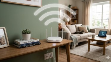 WIFI: Cómo mejorar el internet con la ubicación del router 