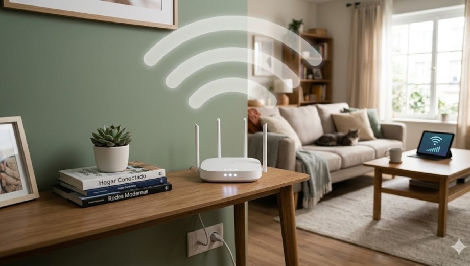 Cómo mejorar el wifi de la casa con estos consejos. Foto: Gemini ai.