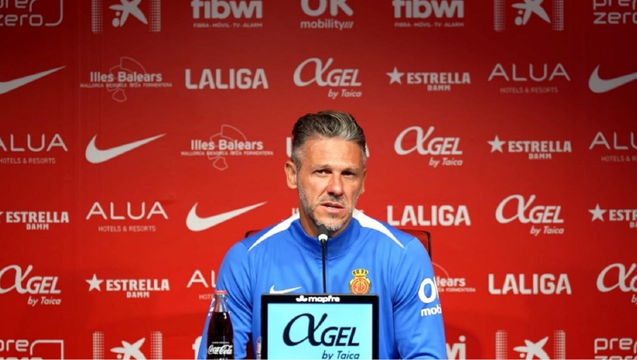 Martín Demichelis sufrió su primera derrota como entrenador de Mallorca.