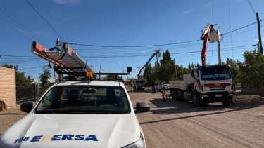 Edersa invirtió $300 millones para mejorar el servicio eléctrico en Los Menucos