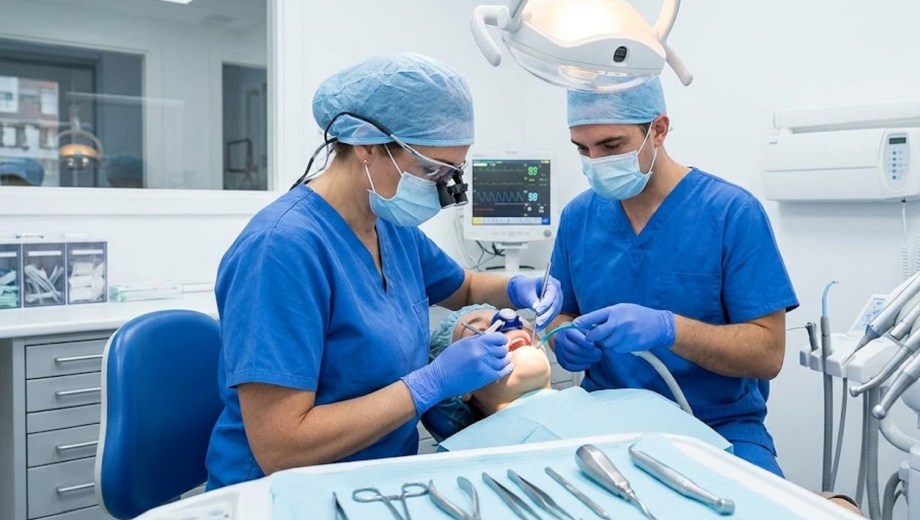 La autopsia reveló lesiones en la vía aérea del hombre que murió durante un implante dental.