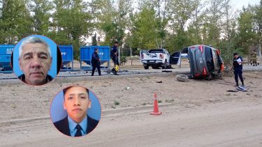 Quiénes eran los policías de Neuquén que murieron en un choque en la Ruta 22