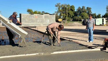 Huergo tendrá un nuevo Playón Deportivo Municipal y proyecta inaugurarlo en mayo