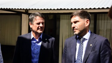 Esto es en off: Maximiliano Pullaro conoció al «destructor» de Neuquén capital