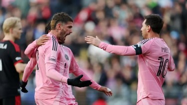 Con goles de Rodrigo De Paul y Lionel Messi, Inter Miami le ganó DC United por la MLS