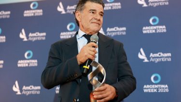 Argentina Week: Miguel Galuccio fue distinguido por AmCham como el Empresario Argentino del Año