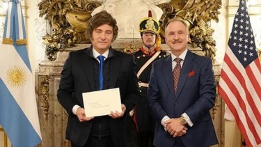 Javier Milei recibió al embajador de Estados Unidos y reforzó su alianza con Washington