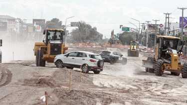 Avenida Mosconi: licitan el sistema de pluviales de los diez carriles