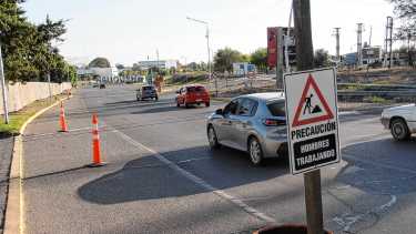 Neuquén en obra por la Mosconi: el ingreso a la ciudad es por Sapere y la salida por Confluencia