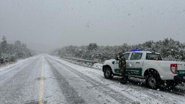 Video | Nieve en pleno verano: las postales del sorpresivo temporal en la cordillera de Neuquén y Río Negro
