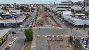 Activaron los desvíos por obras en la Avenida Mosconi: qué sectores entre Neuquén y Cipolletti quedan afectados