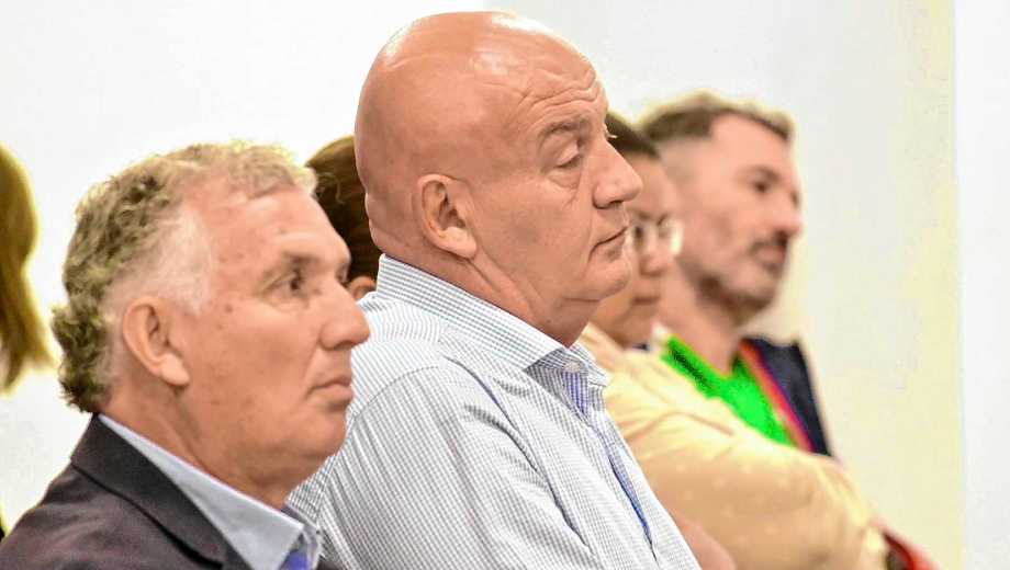Di Luca y Chapino, los dos exministros involucrados. Foto: Matías Subat. 