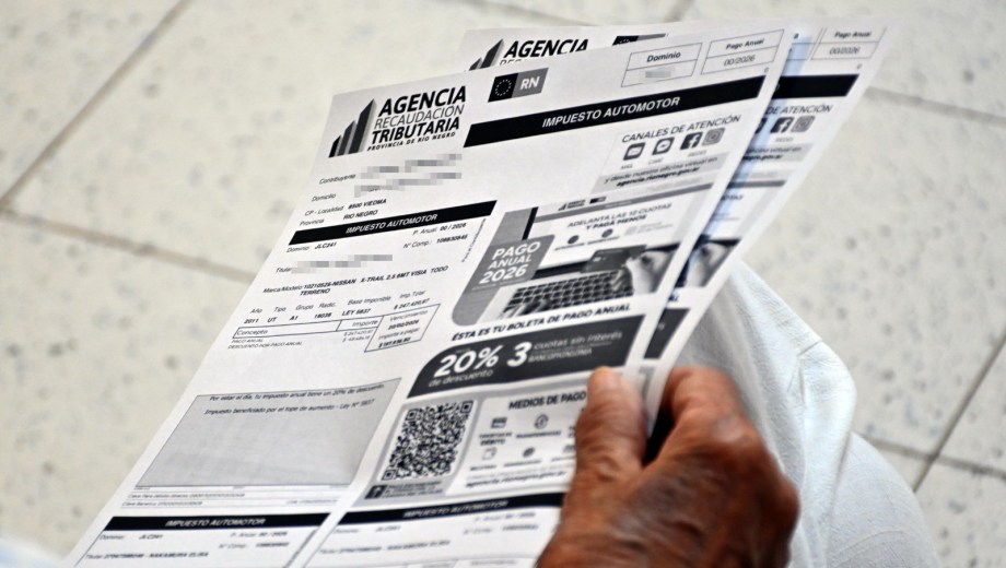 La participación de la recaudación propia en los ingresos totales promedia el 33% en Río Negro. Foto: Marcelo Ochoa.