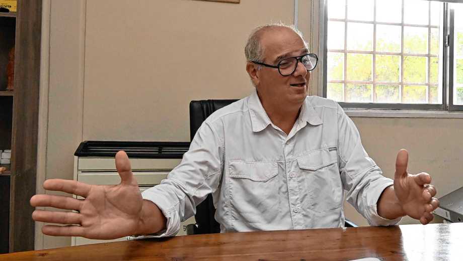 Gerardo Blanes, rector normalizador del IUPA. Foto: Juan Thomes. 