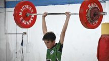 Imagen de Los resultados de la Liga Patagónica de Levantamiento Olímpico: récord nacional de la barilochense Lupiañez