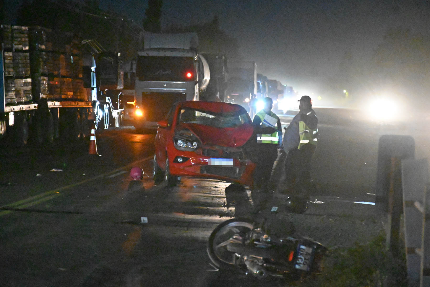 Un choque sobre la Ruta 22 dejó al menos dos heridos: ocurrió en el ...