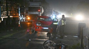 Un choque sobre la Ruta 22 dejó al menos dos heridos: ocurrió en el tramo entre Roca y Cervantes