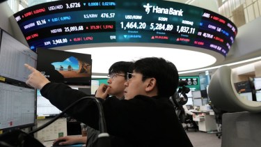 Tensión global: la bolsa de Corea del Sur se desplomó y debió suspender temporalmente sus operaciones