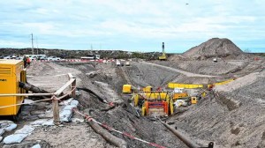 Paso decisivo para el VMOS: se completó el cruce del río Negro y entra en su recta final