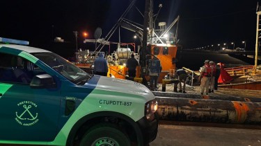 Naufragio en el Golfo San Matías frente a San Antonio: terminó el operativo por el tripulante desaparecido