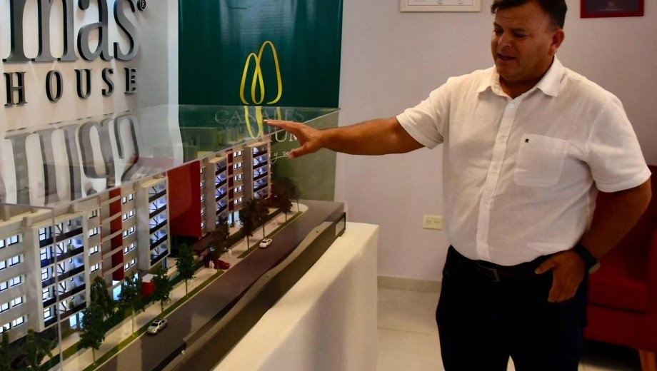 Gastón Luccioni, CEO de la desarrolladora Heon (Foto: Matías Subat). 