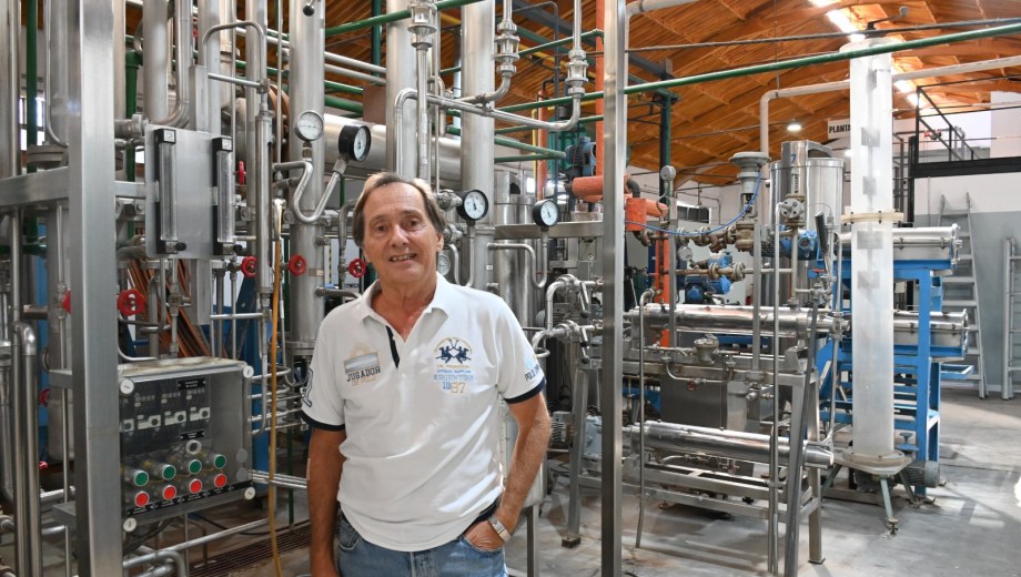 Rodolfo Ardenghi. El presidente del CIATI, protagonista del desarrollo. Foto: Alejandro Carnevale