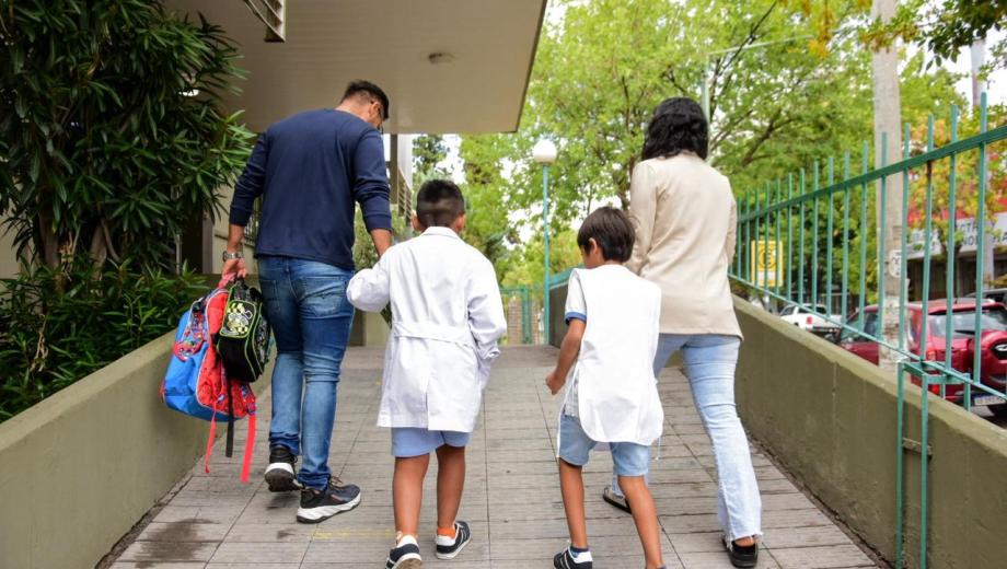 La provincia realizó mantenimiento en más de 700 edificios escolares. Foto: Cecilia Maletti. 