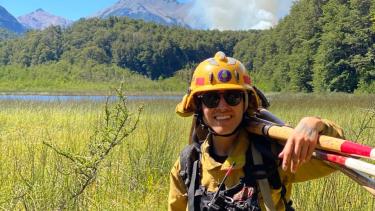 Una brigadista de El Bolsón fue seleccionada entre 580 mujeres de todo el mundo para participar en un encuentro en España